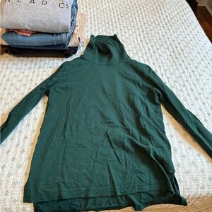 Madewell Teal Long Sleeve Top